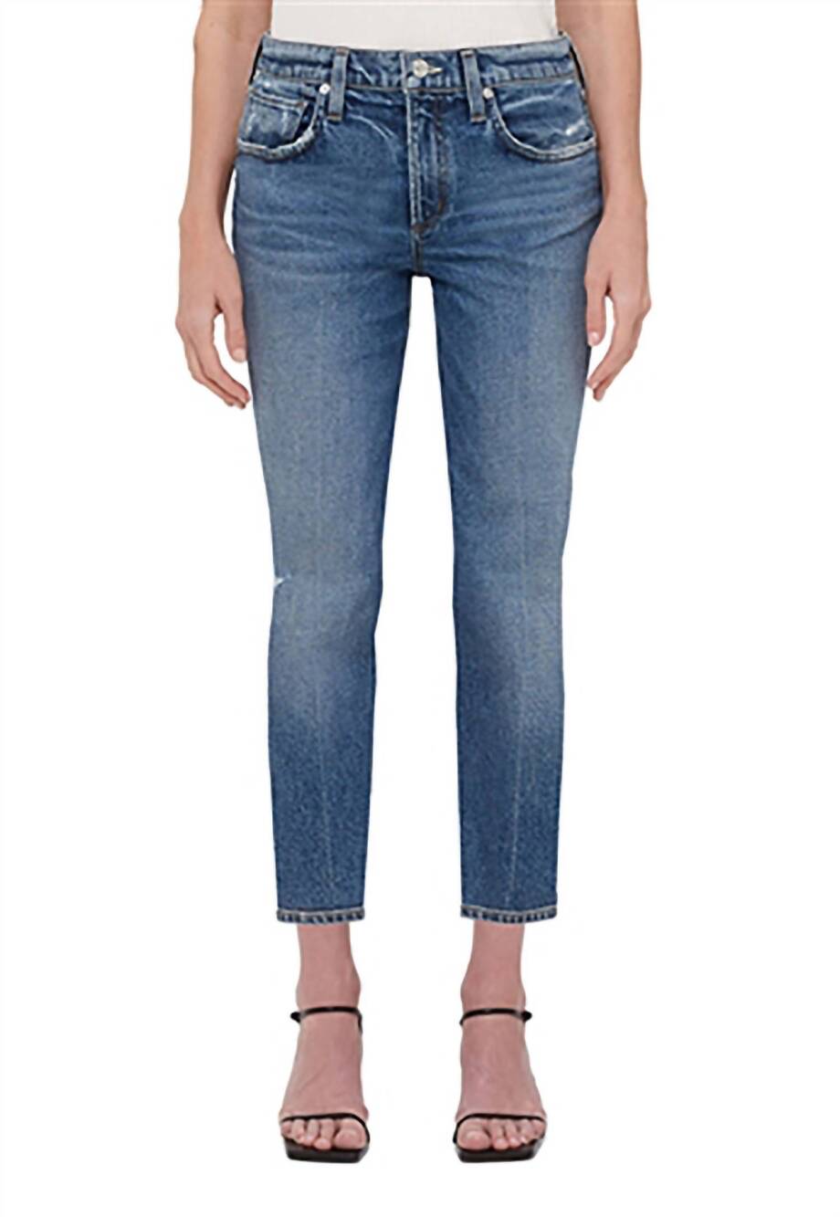 NEW CITIZENS OF HUMANITY ella mid rise slim crop jeans in ascent